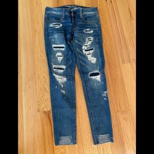 AE ripped jeans